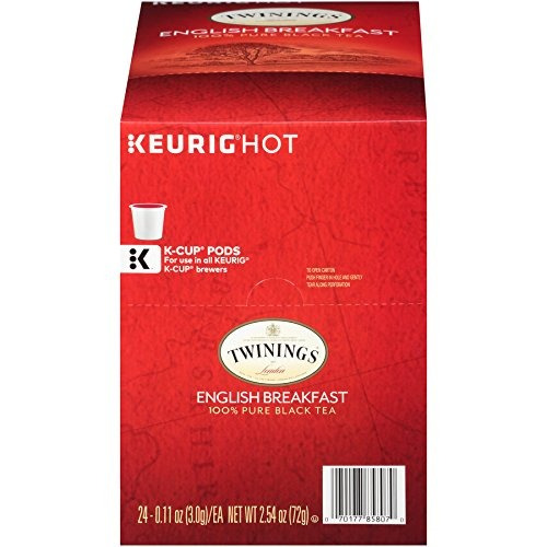 Twinings Tea Desayuno Inglés Keurig K-cups, 48 ¿¿count