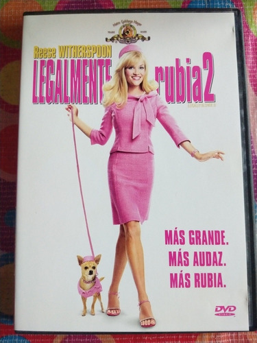 Dvd Legalmente Rubia Reese Witherspoon V