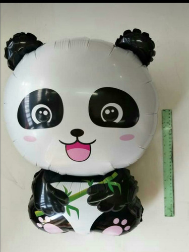 Globo Metalizados Grande Gigante Panda Oso Detal 25 Mayor 18