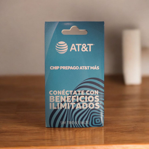 Chip At&t Sim Att Con 100 De Saldo