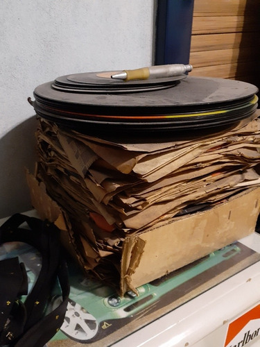 Lote Vinilos De Pasta 75 La Gran Mayoría Nuevo