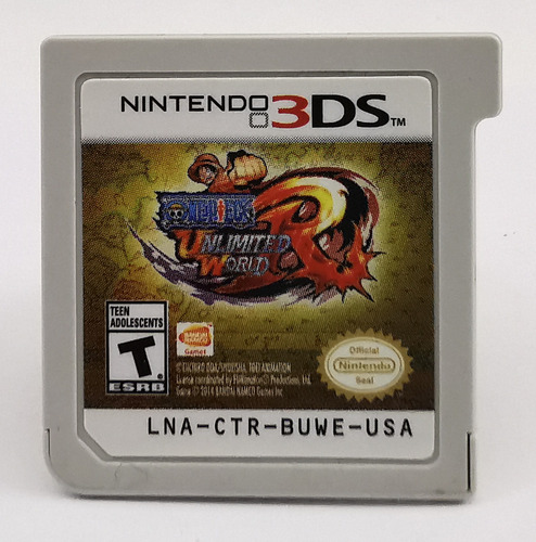 One Piece Unlimited World 3ds Nintendo * R G Gallery (Usado)