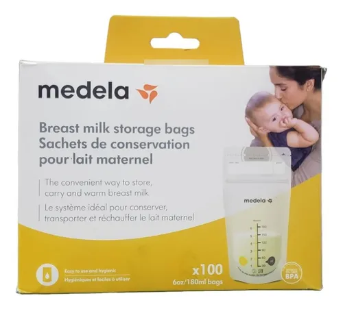 Bolsas Para Conservación De Leche Materna Medela