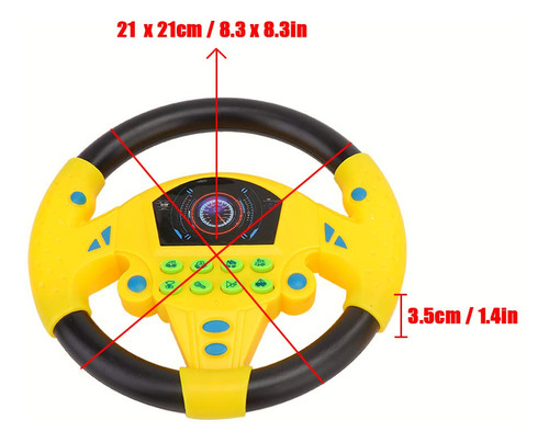 Volante Juguetes Con Música Puzzle Juguetes Simulador De