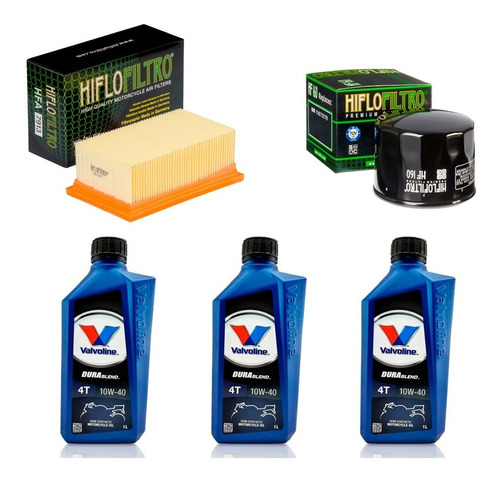 Kit Service Filtros Y Aceite Bmw F 800 Gs 12 Hiflofiltro Ryd