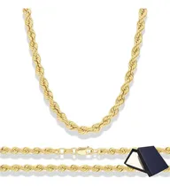 Comprar Cadena Torzal Torsal Oro 10k 10 Kilates 60cm 3.3mm Grueso Gruesa Hombre Mujer Dama Oro Puro 10k Cadena Italy Oro 10k Regalo Novio Oro Italiano Joyería Fina Torsal Cadena Oro Puro 10k Regalo Novio