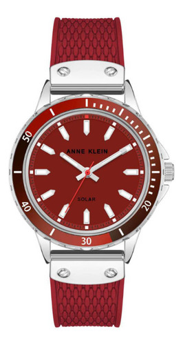 Reloj Anne Klein Color Collection Rojo Ak3891rdrd Mujer