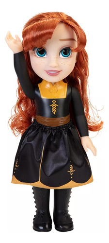 Frozen 2 Princesa Anna Muñeca Aventurera Toddler 33 Cm