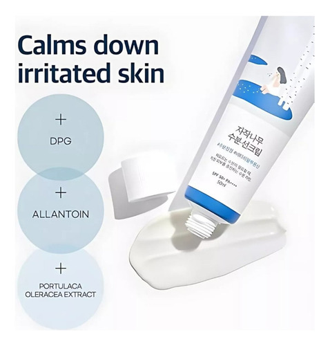Protector Solar Hidratante Con Jugo De Abedul Spf50+ Pa++++
