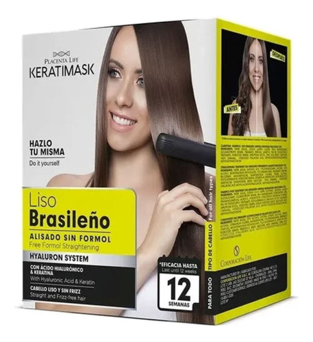 Keratina Capilar Liso Brasileño 