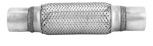 Tubo Corrugado De Escape De 51 X 300 Mm Soldado En Acero Ino