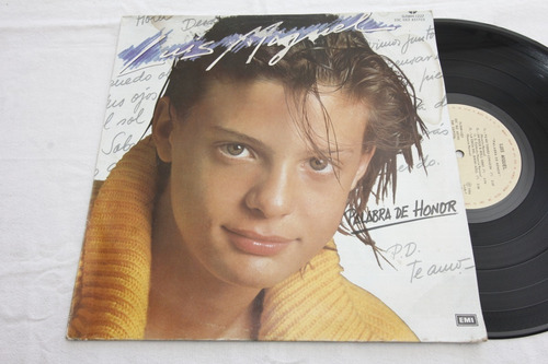 Vinilo Luis Miguel Palabra De Honor 1984 México 1ra Edición