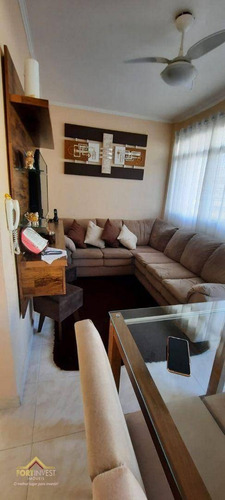 Imagem 2 de 18 de Apartamento Com 2 Dormitórios À Venda, 51 M² Por R$ 205.000,00 - Canto Do Forte - Praia Grande/sp - Ap3675