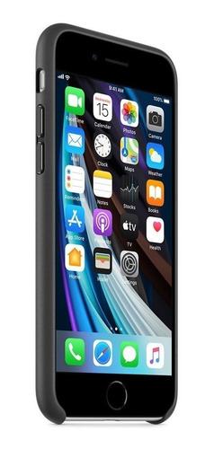Funda Apple Leather Case Para iPhone SE 2020 / 2022
