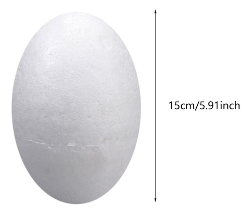 Huevos De Espuma Huevos De Poliestireno En 10pcs Los 20cm