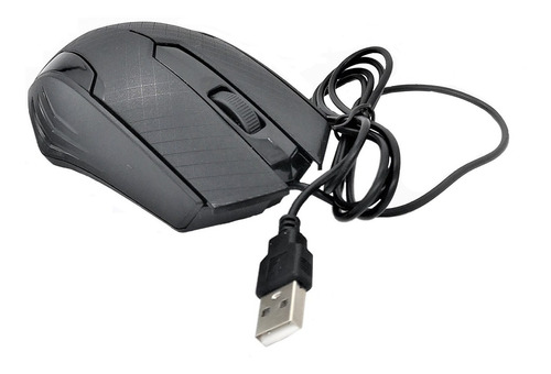 Mouse Óptico Cableado Usb Para Notebook Y Pc Febo