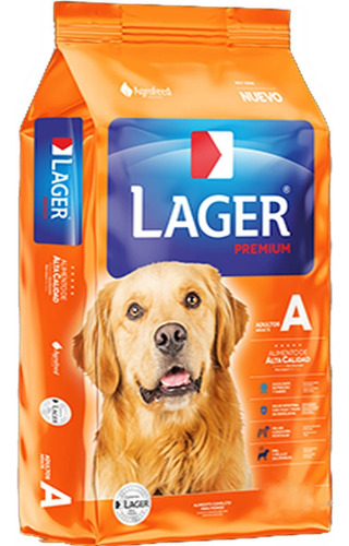 Imagen 2 de 6 de Alimento Lager Perro Adulto 24kg + Protector Dental + Envío