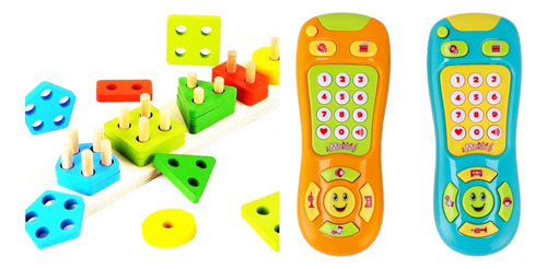 Control Remoto Bebe Luz Y Musica Fisher Price .+ Regalo