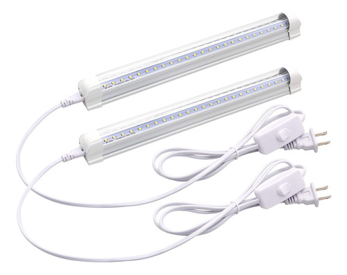 Lampara Led Ft Lm Luz Dia Blanca Trabajo Taller Cable