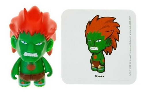 Blanka 2: Street Fighter X Kidrobot ~ 3  Mini-figure Series