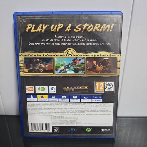 Naruto Shippuden Ultimate Ninja Storm Trilogy Ps4 (Usado)