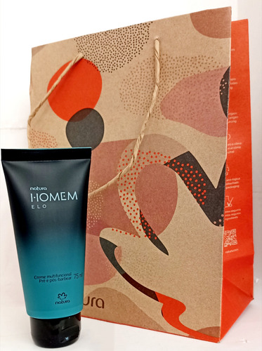 Crema Multifuncional Pre Y Post Afeitado Natura Homem Elo