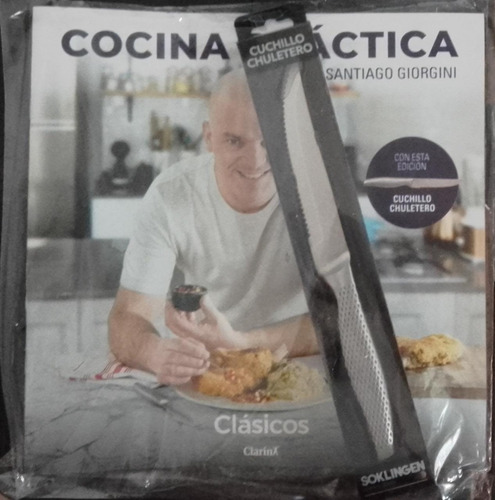 Colección Cocina Práctica Clarín Con Cuchillo De Acero N°3