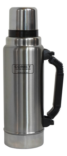 Termo Acero Comet 1.25lts 3 Años Grantia Hts Color Plateado