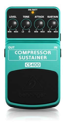 Pedal Compresor Sustain Behringer Cs400 + Envío Express