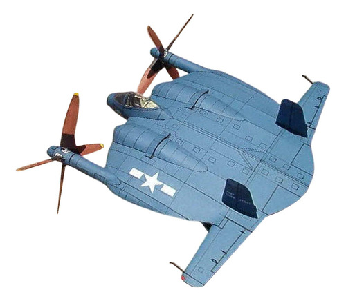 Air Aviation Fighter Aircraft Paper Model Airplane Hobby