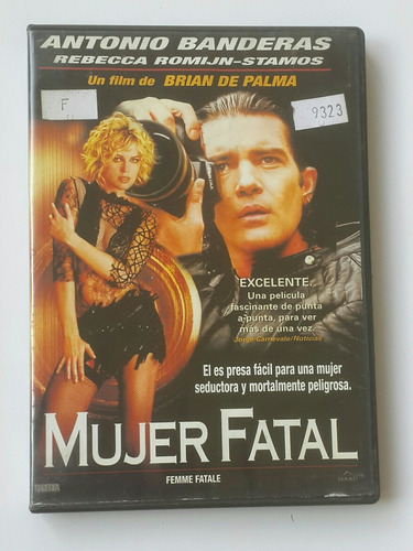 Mujer Fatal - Antonio Banderas - Dvd Original - Germanes