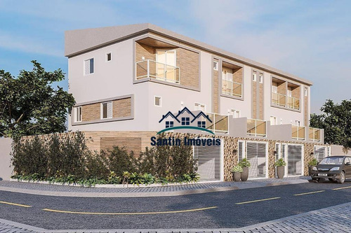 Imagem 1 de 22 de Sobrado Com 2 Dormitórios(02 Suítes)03 Vagas De Garagem À Venda, 116 M² Por R$ 620.000 - Jardim Bela Vista - Santo André/sp - So0344
