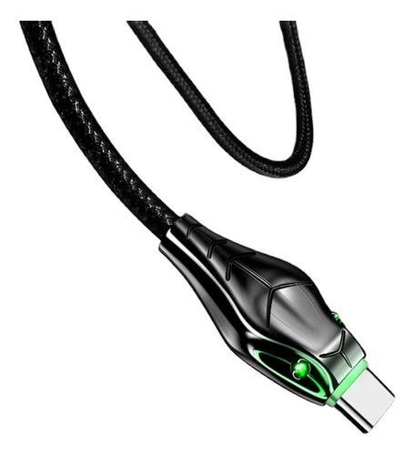 Apple 1 M - Zinc Alloy Serpentine Led Charging Cable 5a
