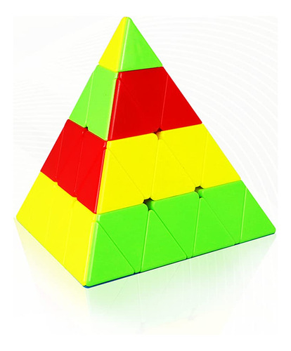 Bukefuno Qy Toys Pyraminx Cubo 4x4 Sin Pegatinas Magic Mofan