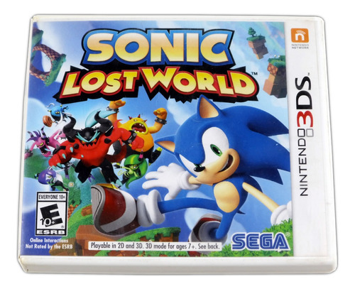 Sonic Lost World Original Nintendo 3ds