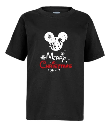 Playeras navideñas de mickey mouse sale