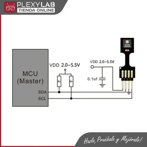 Aht25 Arduino Módulo Sensor De Temperatura Y Humedad Aht25 I2c Arduino en venta en ...