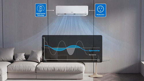 Aire Acondicionado Split Samsung Inverter Frio Calor 2687fr