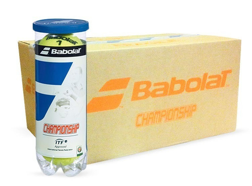 Caja X 24 Tubos Pelotas Babolat Championship X 3 Balls Tenis