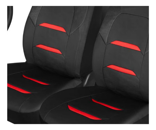 Cubreasientos Impermeables Mazda 2 Hatchback Fundas Asientos Rojo