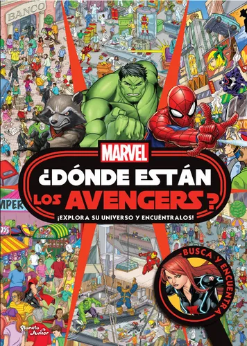 ¿dónde Están Los Avengers?, De Marvel. Editorial Planeta Junior, Tapa Blanda En Español