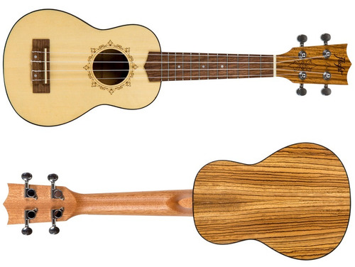 Ukelele Soprano Flight Dus320 Sp/zeb
