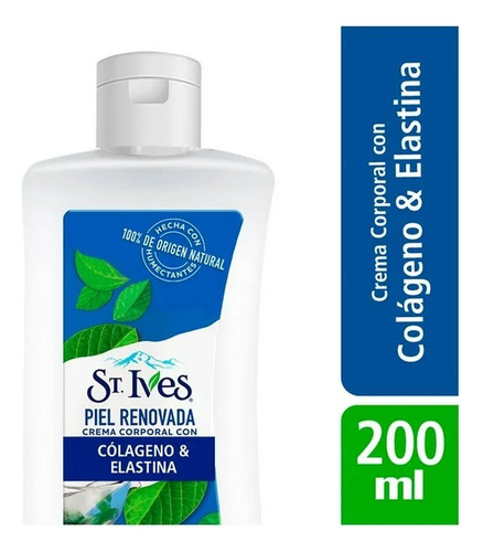 3 Pza Crema Corporal St. Ives Colágeno Y Elastina 200 Ml Fragancia Neutro
