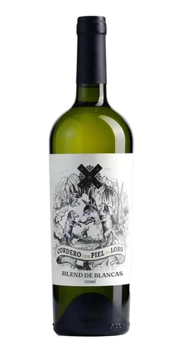 Vinho Branco Cordero Con Piel De Lobo Blend De Blancas 750ml