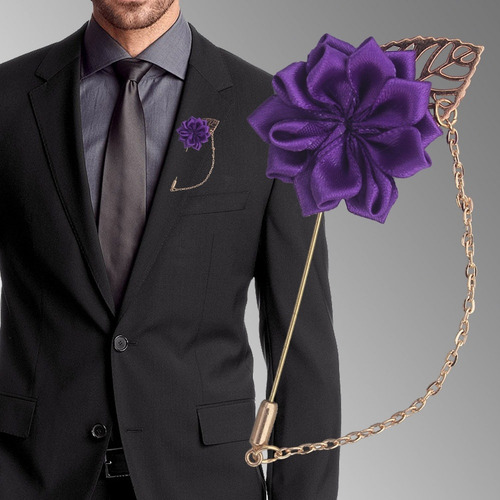 6 Peças De Broche De Flores De Lapela Elegante