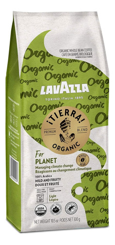 Café Grano Lavazza Organico Planet En Bolsa 300g