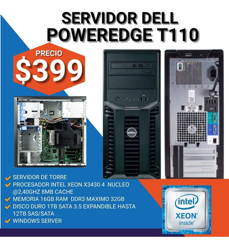 Servidor Dell Poweredge T110