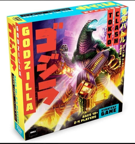 Juego De Mesa Godzila Tokyo Clash Funko Estrategia Español 