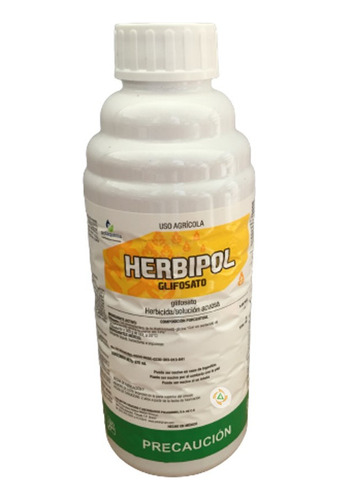 1pz Herbipol Glifosato Control De Pasto 970 Ml