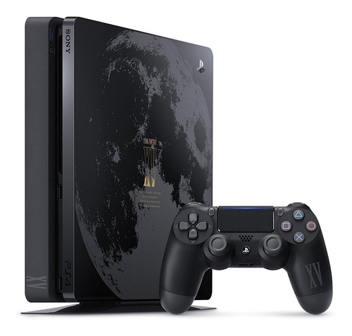 Sony PlayStation 4 Slim 1TB Final Fantasy XV Luna Edition color  negro azabache